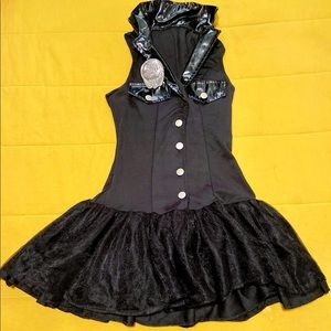 Policewoman costume dress with badge